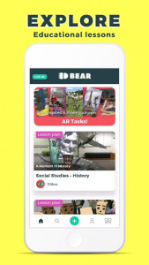 اسکرین شات برنامه 3DBear – AR app for creativity and education 5