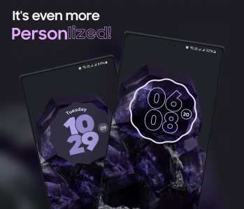 اسکرین شات 2 برنامه Android 15 Clock Widgets