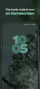 اسکرین شات 1 برنامه Android 15 Clock Widgets