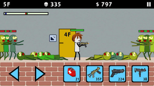 اسکرین شات بازی Stickman and Gun 3: Zombie Shooter 8