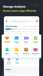 اسکرین شات 1 برنامه File Manager