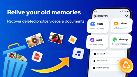 اسکرین شات 1 برنامه File Recovery - Photo Recovery