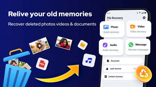 اسکرین شات 1 برنامه File Recovery - Photo Recovery