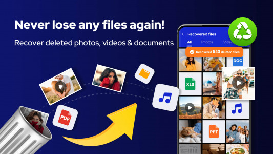 اسکرین شات برنامه File Recovery - Photo Recovery 1