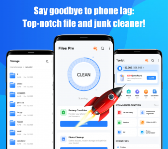 اسکرین شات 1 برنامه FilesPro - Files Clean