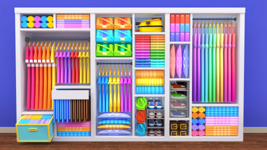 اسکرین شات 6 بازی Fill the Closet: Organize Game