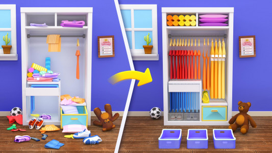 اسکرین شات بازی Fill the Closet: Organize Game 7