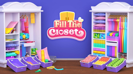 اسکرین شات 7 بازی Fill the Closet: Organize Game