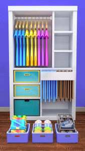 اسکرین شات بازی Fill the Closet: Organize Game 5