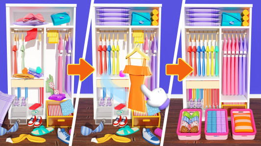 اسکرین شات 8 بازی Fill the Closet: Organize Game
