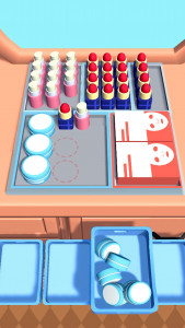 اسکرین شات 3 بازی Fill Up Fridge：Organizing Game