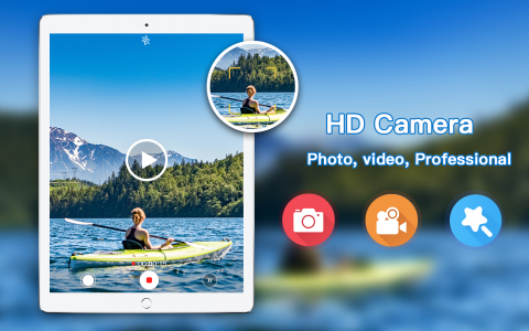 اسکرین شات برنامه HD Camera - Filter Cam Editor 1