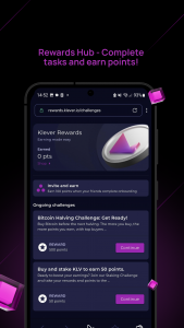 اسکرین شات برنامه Klever Wallet: Bitcoin, Crypto 2