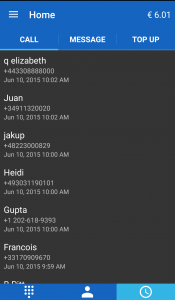 اسکرین شات برنامه CallPirates - Cheap calls 8