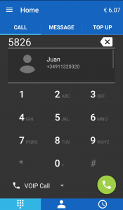 اسکرین شات برنامه CallPirates - Cheap calls 5