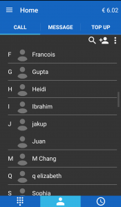 اسکرین شات برنامه CallPirates - Cheap calls 7