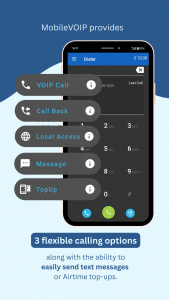 اسکرین شات 4 برنامه MobileVOIP international calls