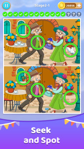 اسکرین شات 2 بازی Find Differences - Spot it