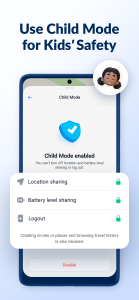 اسکرین شات 3 برنامه Findo: Find my Friends, Phone