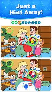 اسکرین شات 2 بازی Find Fun Difference: Spot it!