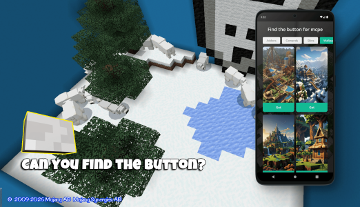 اسکرین شات 3 برنامه find button for minecraft pe