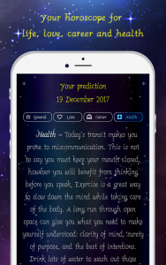 اسکرین شات 4 برنامه Daily Horoscope Fingerprint