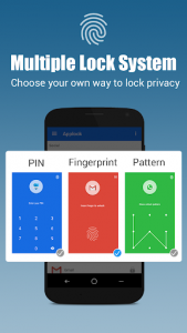 اسکرین شات برنامه App lock - Real Fingerprint, Pattern & Password 2