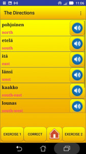 اسکرین شات برنامه Learning Finnish language (lesson 2) 2