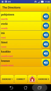 اسکرین شات 2 برنامه Learning Finnish language (les