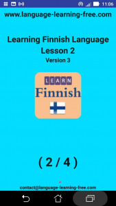 اسکرین شات 8 برنامه Learning Finnish language (les