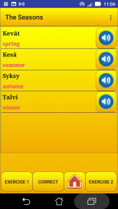 اسکرین شات 6 برنامه Learning Finnish language (les
