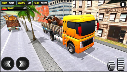 اسکرین شات بازی Zoo Animals Transport Simulation: Free games 2020 1
