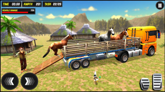 اسکرین شات بازی Zoo Animals Transport Simulation: Free games 2020 4