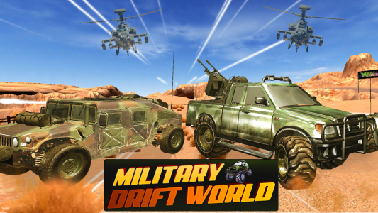 اسکرین شات بازی Military Drift World - War Town Drift Racing Game 1
