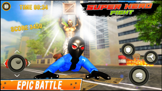 اسکرین شات بازی Super Hero fight game : spider boy fighting games 2
