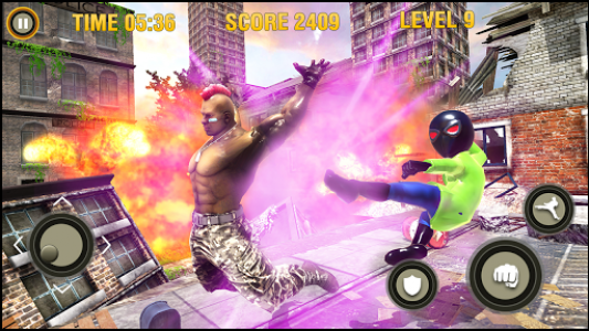 اسکرین شات بازی Super Hero fight game : spider boy fighting games 5