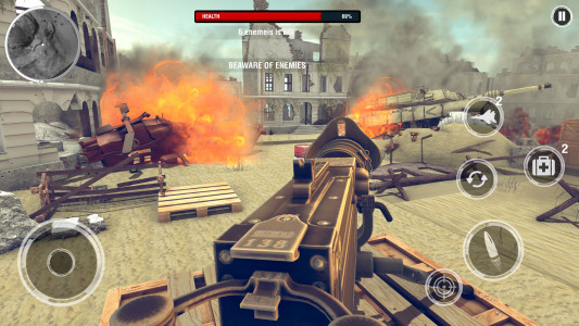 اسکرین شات بازی Wicked War Gun Shoot Simulator 4