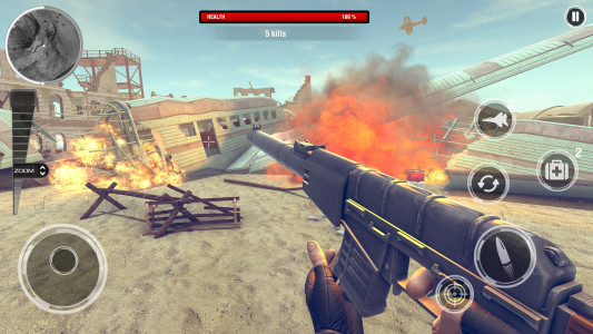 اسکرین شات بازی Wicked War Gun Shoot Simulator 1