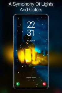 اسکرین شات برنامه Fireflies Live Wallpaper 4