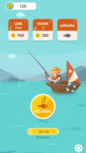 اسکرین شات بازی Happy Fishing - Catch Fish and Treasures 1