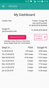 اسکرین شات 1 برنامه FitToFit