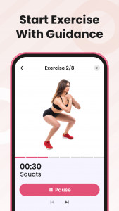 اسکرین شات 6 برنامه Home Workout : Fitme
