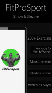 اسکرین شات برنامه Fitness Trainer FitProSport 1