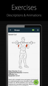 اسکرین شات برنامه Fitness Trainer FitProSport 3