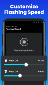 اسکرین شات 5 برنامه Flash Alert - Call & SMS