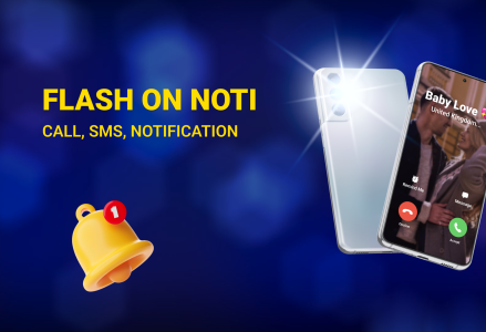 اسکرین شات 3 برنامه Flash Alert Pro, LED Text