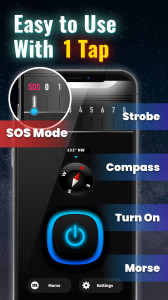 اسکرین شات 6 برنامه Flashlight: Flashlight Pro