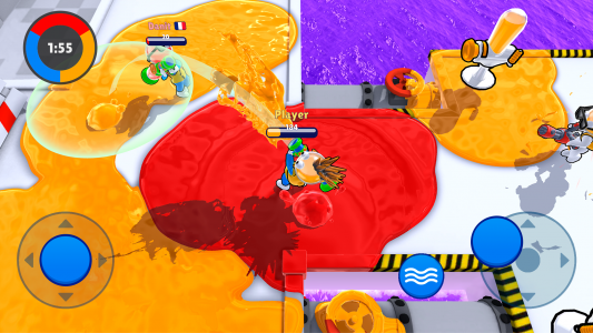 اسکرین شات بازی Dye Hard - Color War 8