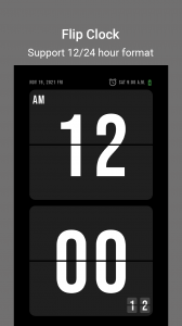 اسکرین شات 1 برنامه Flip Clock: Timer for Study