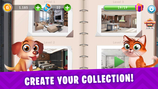 اسکرین شات بازی Makeover Empire: Coin & Design 4